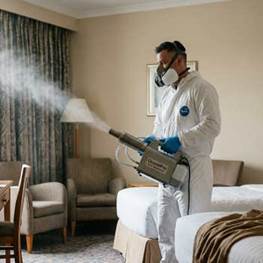 Как проходит санитарная обработка от насекомых